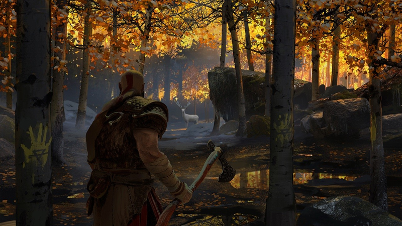 Illustration for article titled The God Of War vs Some Deer